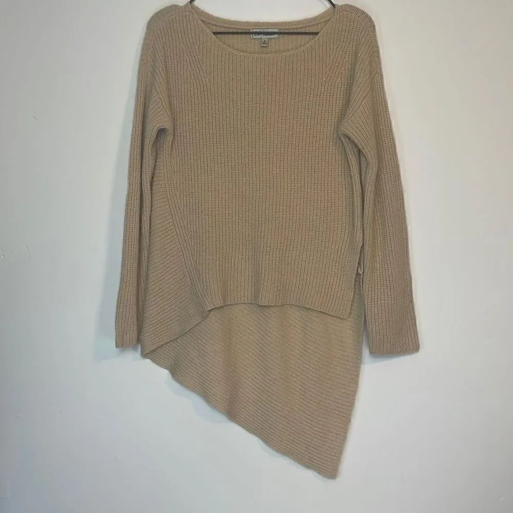 Neiman Marcus Cashmere Asymmetrical Sweater S